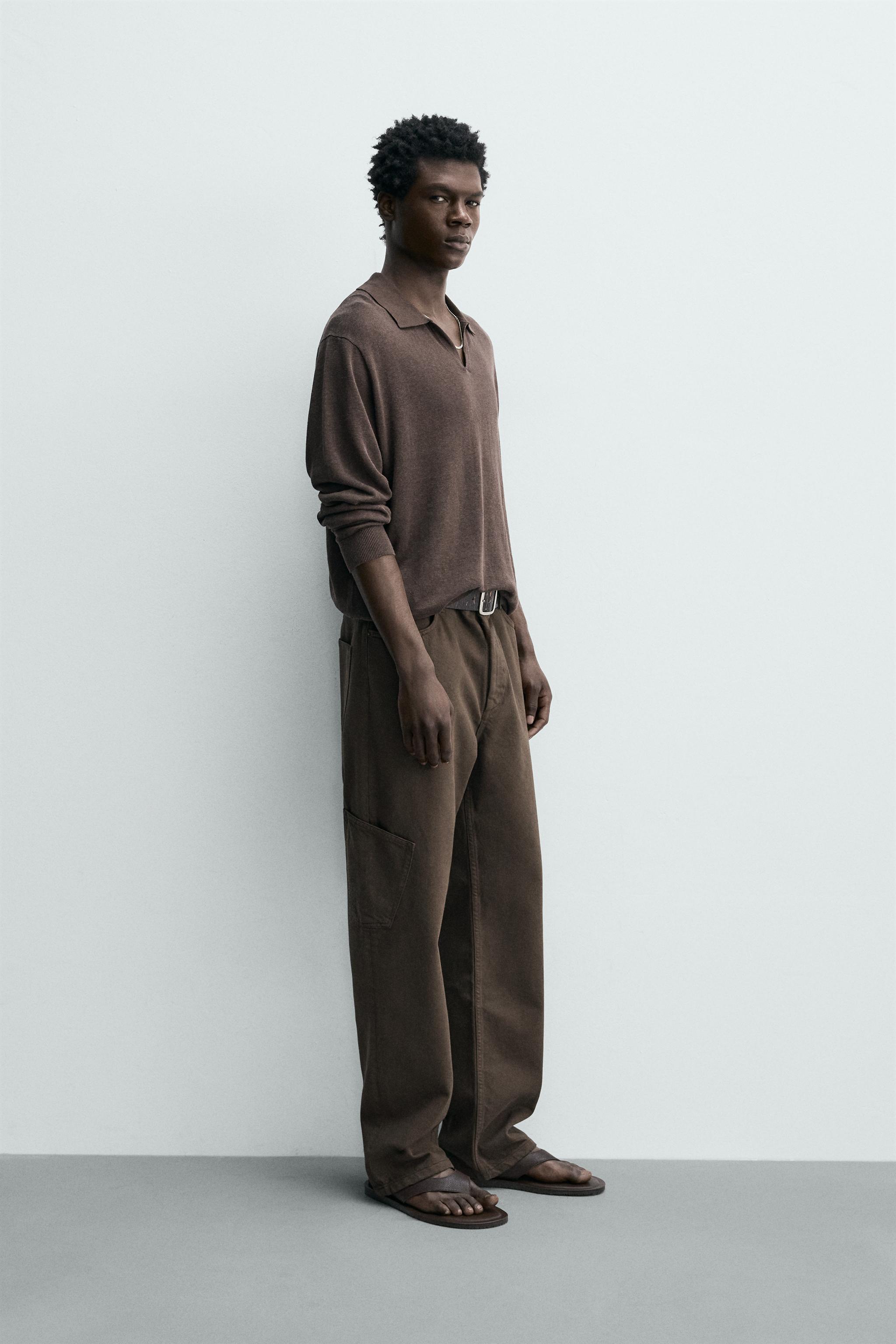 STRAIGHT FIT CARGO PANTS